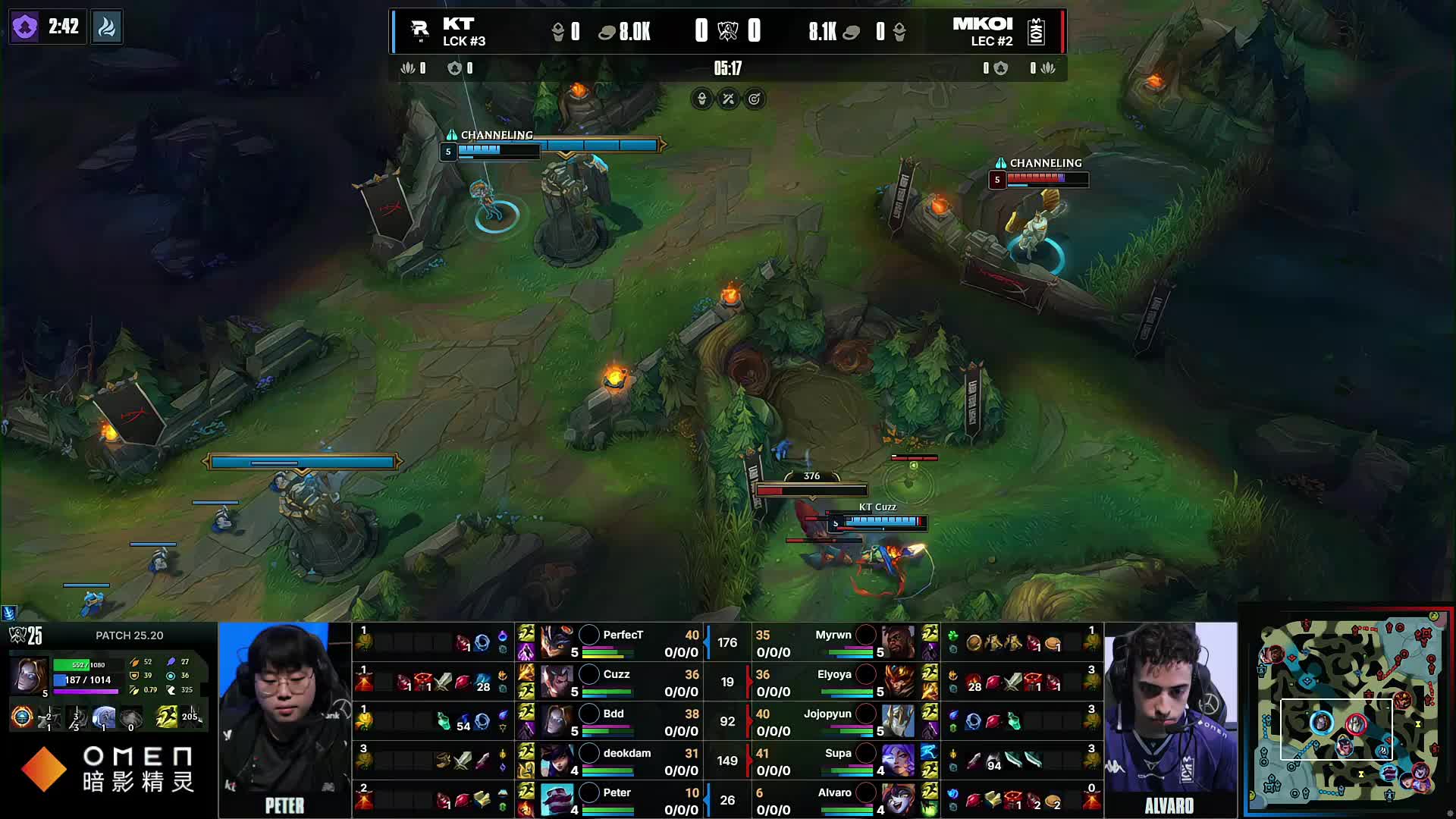 本赛季Life击败了S11冠军EDG除Viper外全部选手